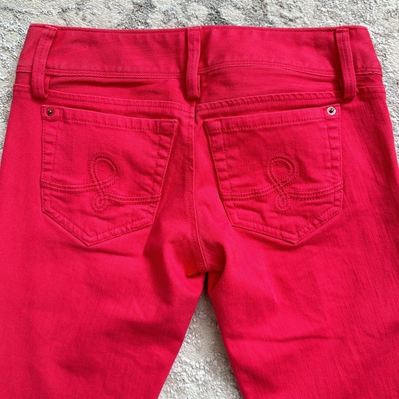 Lilly Pulitzer Worth Straight Jean in Azalea Pink EUC🩷 - Picture 12 of 13